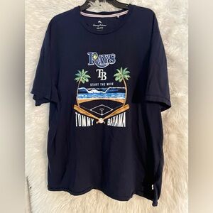 Tommy Bahama Tampa Bay Rays Start The Wave Short Sleeve Men’s T-Shirt. XXL